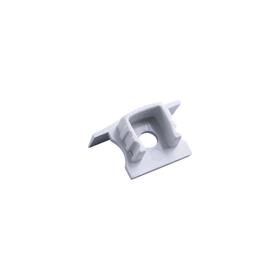 M7410  Tiras LED Strips  Profile End Cap With Hole (1pc), 17.3 x 15.3mm White